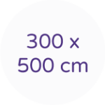 300 x 500 cm
