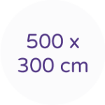 500 x 300 cm